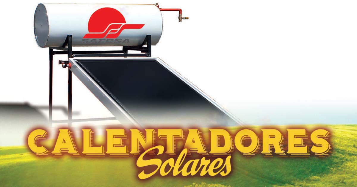 Calentador Solar Residencial 150L